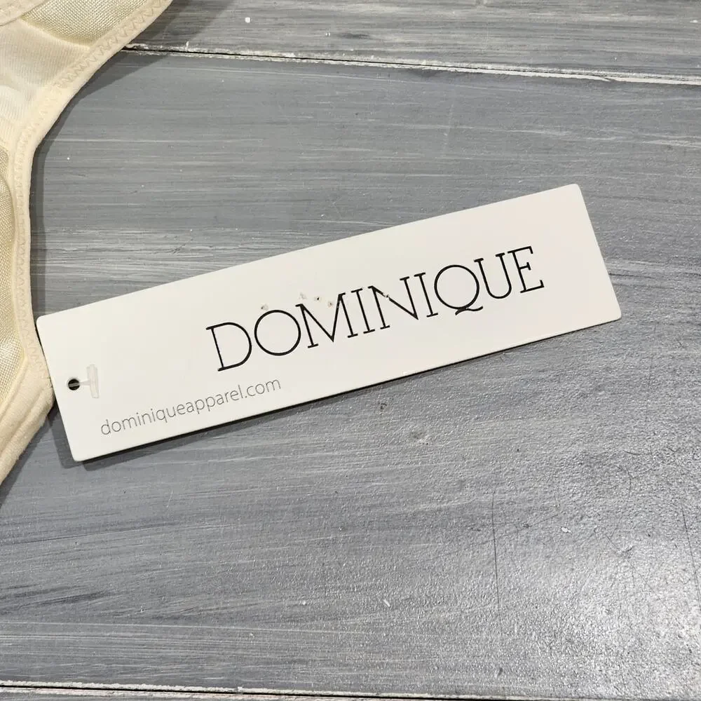 Dominique Isabelle Everyday‎ Wire-Free Cotton Lined Bra 34B Champagne